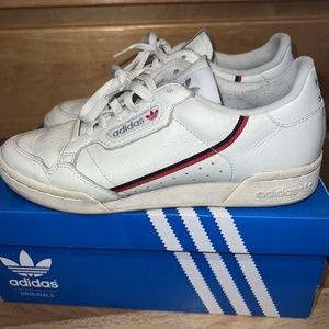 Size 8 MENS adidas Continental 80 Off OFF WHITE CREAM 2018 B41680 OF BOX Rascal